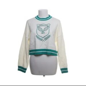 Women's Sincerely Jules Tennis Club Sweater Size M
